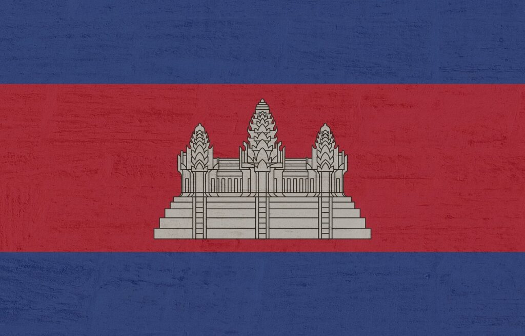 cambodia, banner, flag